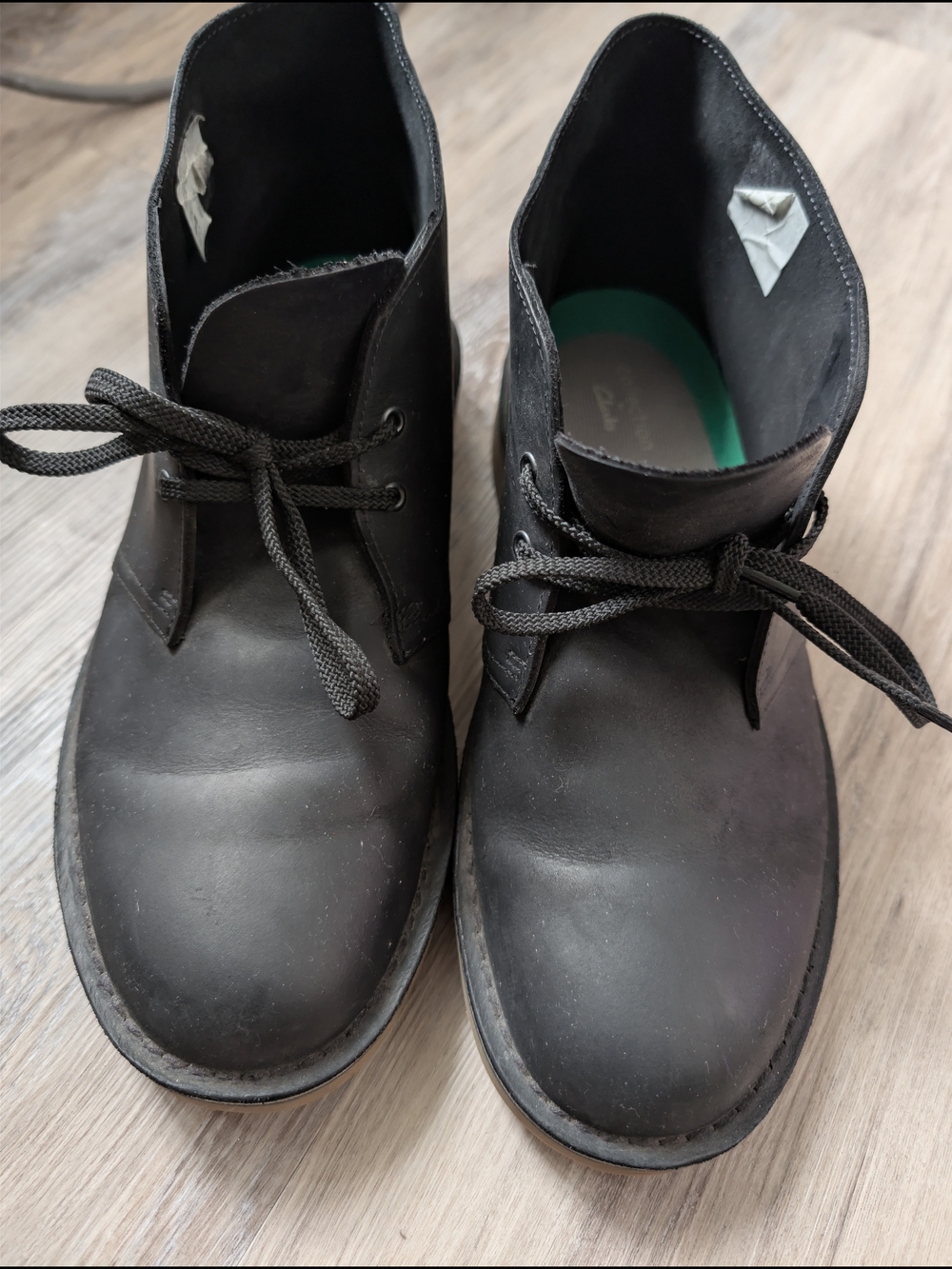 Clarks Black Men's Chukka Boots